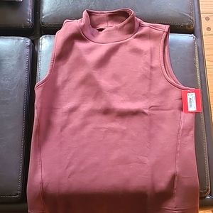 Spanx air essentials mock neck tank